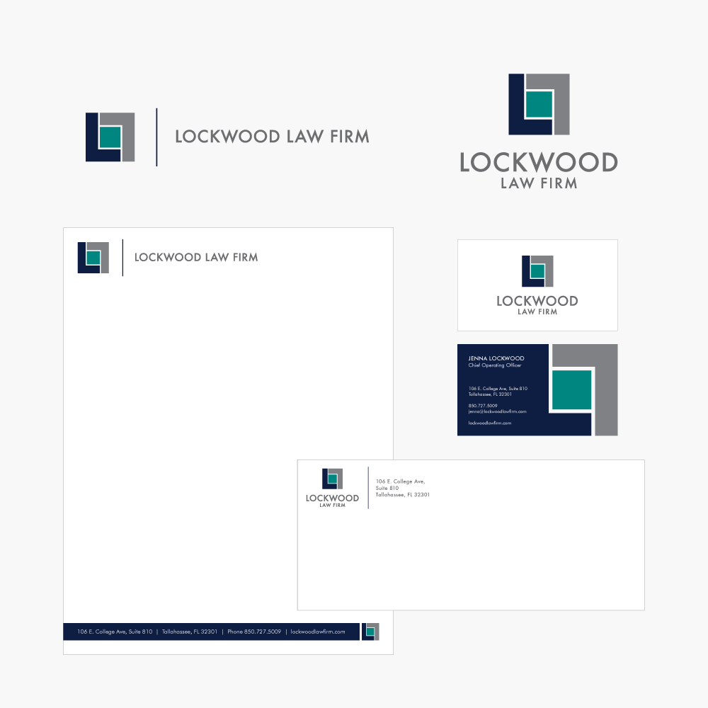 Lockwood Law Firm Logo & Letterhead Design