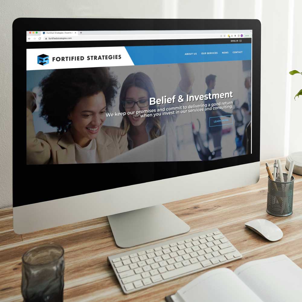 Fortified Strategies Website Design