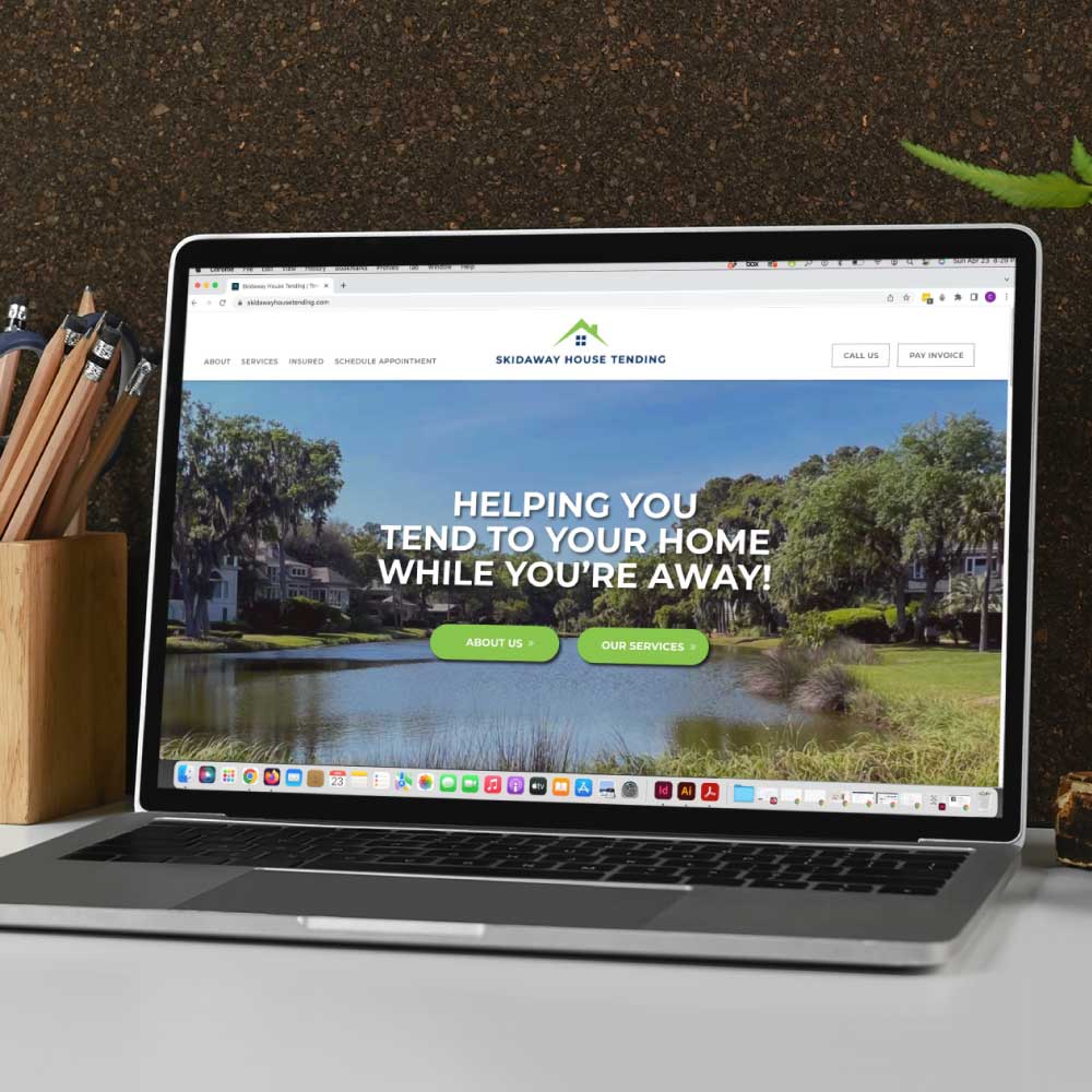 Skidaway House Tending Website Design