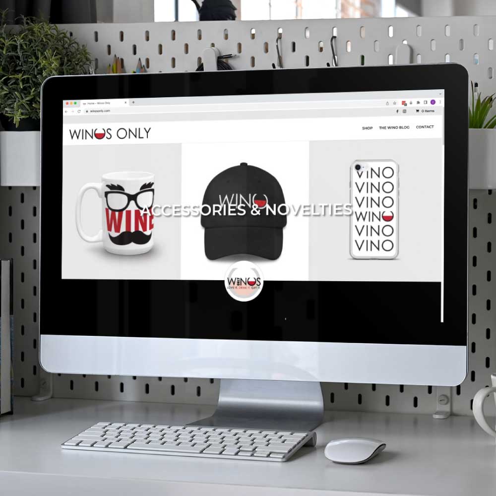 Winos Only Website Design